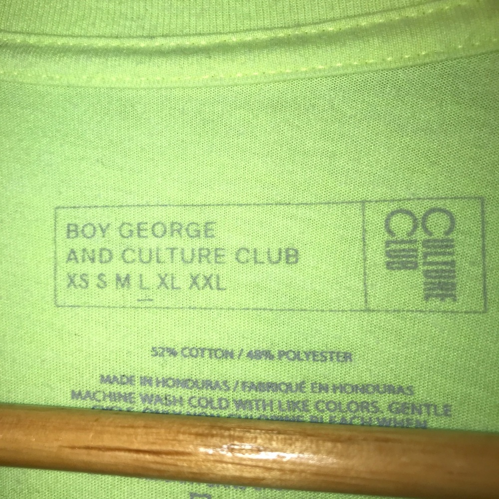 Graphic Tee - Vibrant Green and Pink - Picture 3 of 4